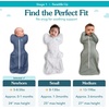 image:imageLove to Dream Swaddle Up Bamboo Baby Sleep Sack  10 TOG 585lbs BlueSnow Party Beige