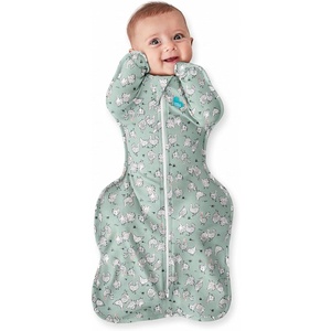 image:imageLove to Dream Swaddle Up Bamboo Baby Sleep Sack  10 TOG 585lbs BlueChicken Run Olive