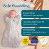 image:imageLove to Dream Swaddle Up 2in1 Organic Cotton  10 TOG 1924 lbs CreamOatmeal