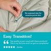 image:imageLove to Dream Swaddle Up 2in1 Organic Cotton  10 TOG 1924 lbs CreamOatmeal