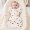 image:imageLove to Dream Swaddle Up 2in1 Organic Cotton  10 TOG 1924 lbs CreamSpace Dinos