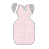 image:imageLove to Dream Swaddle Up 2in1 Organic Cotton  10 TOG 1924 lbs CreamStripes Pink