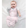 image:imageLove to Dream Swaddle Up 2in1 Organic Cotton  10 TOG 1924 lbs CreamStripes Pink
