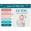 image:imageLove to Dream Swaddle Up 2in1 Organic Cotton  10 TOG 1924 lbs CreamStripes Pink