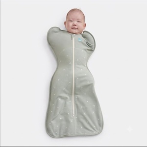image:imageLove to Dream Swaddle Up 2in1 Organic Cotton  10 TOG 1924 lbs CreamBig Sky Charcoal