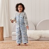 image:imageLove to Dream Extra Warm Baby Sleep Suit 612 Mo Super Soft Temp Regulating Sleeping Sack 35TOG Warm Wearable Blanket BlueDusty Blue