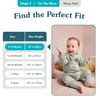 image:imageLove to Dream Extra Warm Baby Sleep Suit 612 Mo Super Soft Temp Regulating Sleeping Sack 35TOG Warm Wearable Blanket BlueDusty Blue